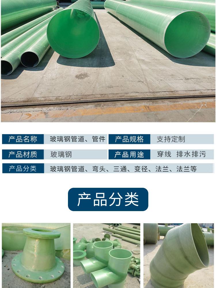 玻璃鋼管綠色環保是用市政給水管 玻璃鋼管綠色環保是用市政給水管